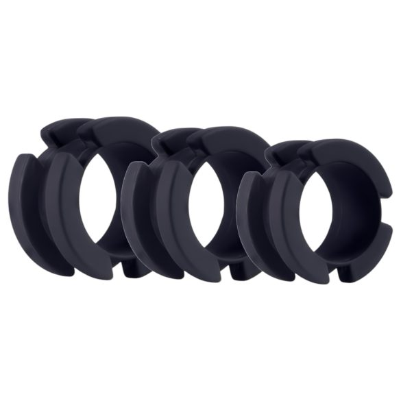 LOCK A WILLY - peniskorg med lås - silikon - svart