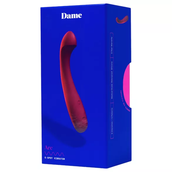 Dame Arc - G-punkt vibrator - uppladdningsbar - rosa