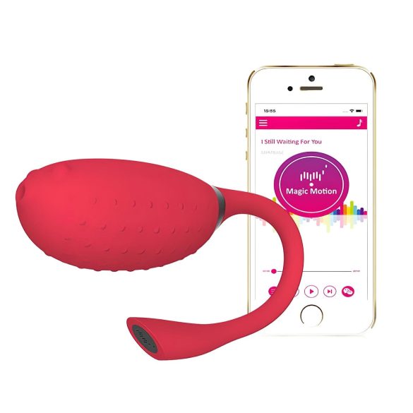 Magic Motion Fugu - Smart Vibrationsägg (röd)