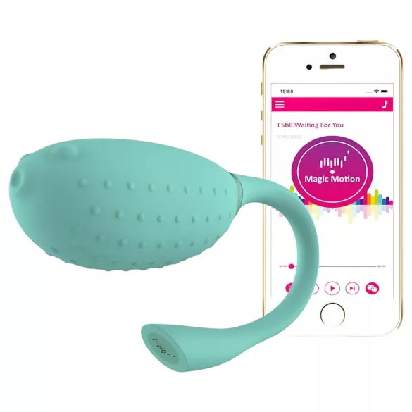 Magic Motion Fugu - bärbart intelligent vibratorägg (grön)