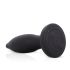 Screaming Plug - uppladdningsbar, radiostyrd anal vibrator (svart)