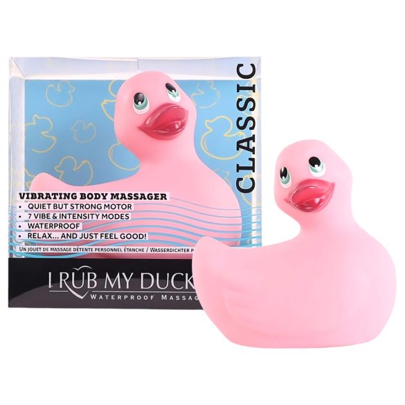 My Duckie 2.0 - klitorisvibrator - vattentät - rosa