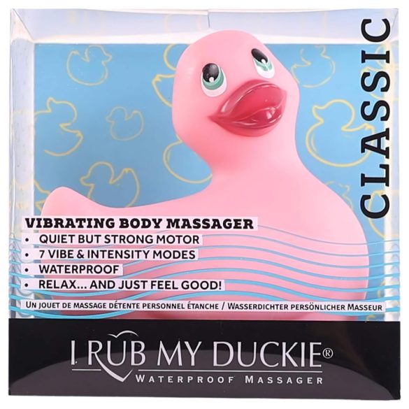 My Duckie 2.0 - klitorisvibrator - vattentät - rosa
