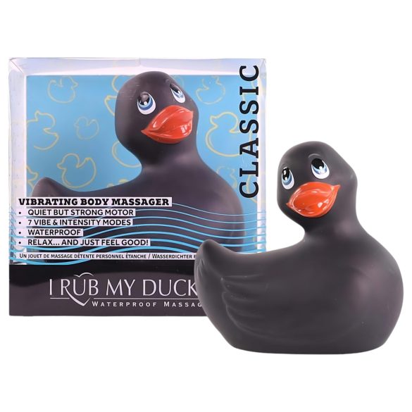 My Duckie 2.0 - vattentät klitorisstimulator (svart)