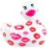 My Duckie Romance 2.0 - Vattentät klitorisvibrator (vit-rosa)