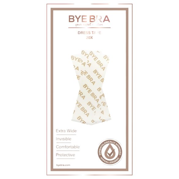 Bye Bra - klädtejpfäste dubbelsidig - 20 st
