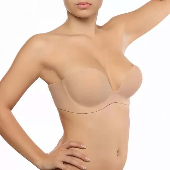 Bye Bra - push up behå - osynlig - nude