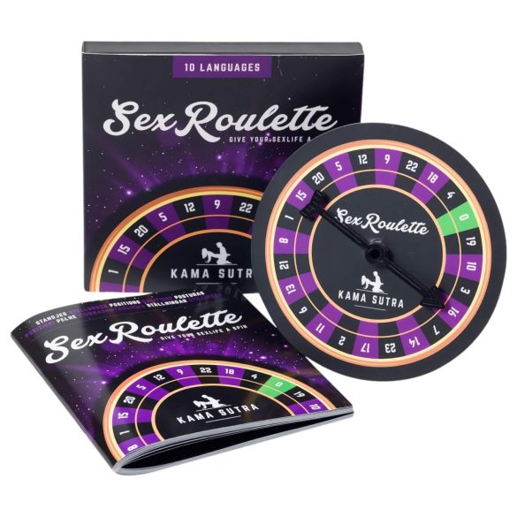 Sex Roulette Kama Sutra - sexleksaksspel - vuxenspel 10 språk