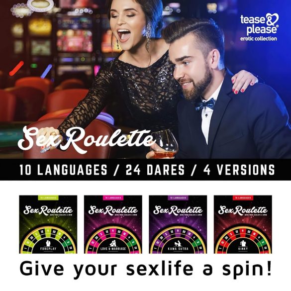 Sex Roulette Kama Sutra - sexleksaksspel - vuxenspel 10 språk