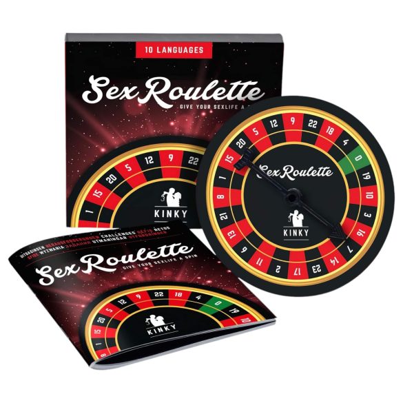 Sex Roulette Kinky - Erotisk sällskapsspel (på 10 språk)