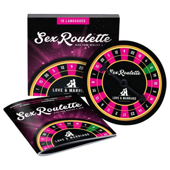 Sex Roulette Love & Married - vuxenspel - parspel - 10 språk