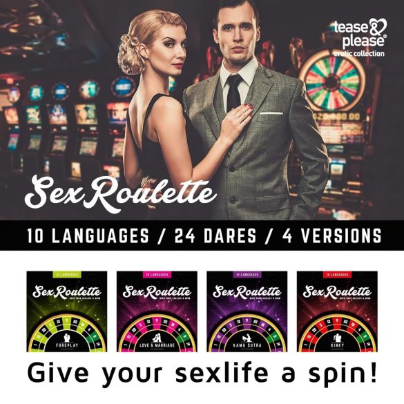 Sex Roulette Love & Married - vuxenspel - parspel - 10 språk