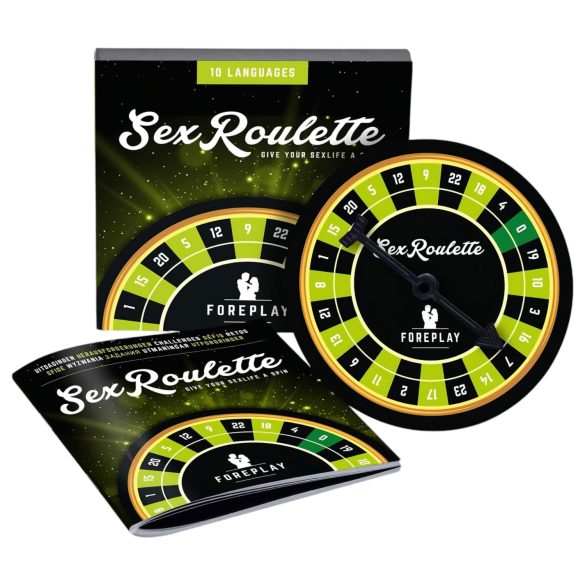 Sex Roulette Förspel - erotisk brädspel (10 språk)