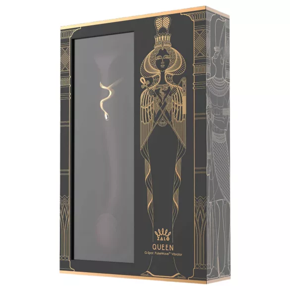 ZALO Queen - lufttrycksvibrator för G-punkt och klitoris - röd