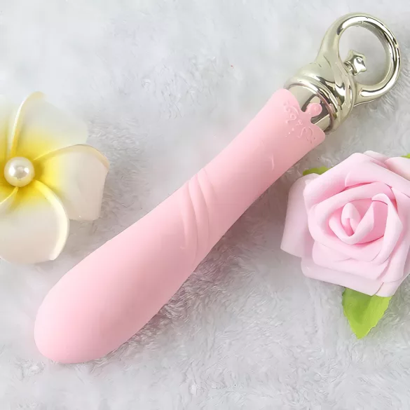 ZALO Courage - G-punktsvibrator med värme - uppladdningsbar - rosa