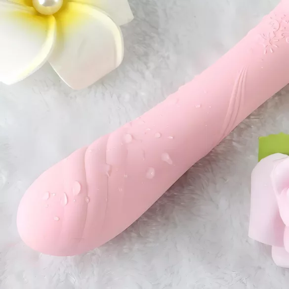 ZALO Courage - G-punktsvibrator med värme - uppladdningsbar - rosa