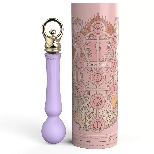 ZALO Confidence - uppladdningsbar lyxmassager vibrator - lila