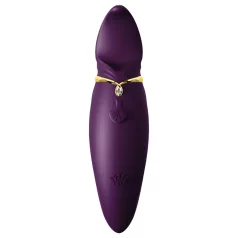   ZALO Hero - klitorisstimulator vibrator - uppladdningsbar, vattentät - lila