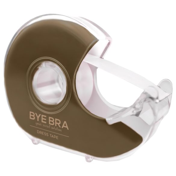 Bye Bra - Dubbelhäftande tejp med dispenser (transparent)