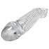 OXBALLS Muscle - ribbad penissleeve (transparent)
