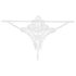 Obsessive Luiza - tulpanstring (vit) - L/XL