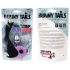 FEELZTOYS - metall analkula med kaninsvans (silver-lila)
