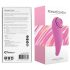 FEELZTOYS Femmegasm - uppladdningsbar 2-i-1 klitorisvibrator (rosa)