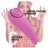 FEELZTOYS Femmegasm - uppladdningsbar 2-i-1 klitorisvibrator (rosa)