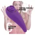 FeelzToys - klitorisvibrator med sug och vibration - uppladdningsbar - lila