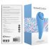 FEELZTOYS Femmegasm - uppladdningsbar 2-i-1 klitorisvibrator (blå)
