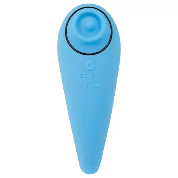 FeelzToys - klitorisvibrator 2-i-1 uppladdningsbar blå