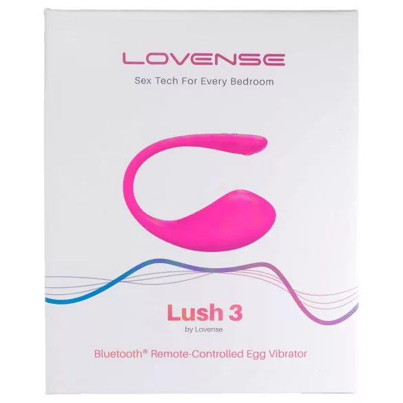 Lovense Lush 3 - App-styrt vibratorägg (rosa)