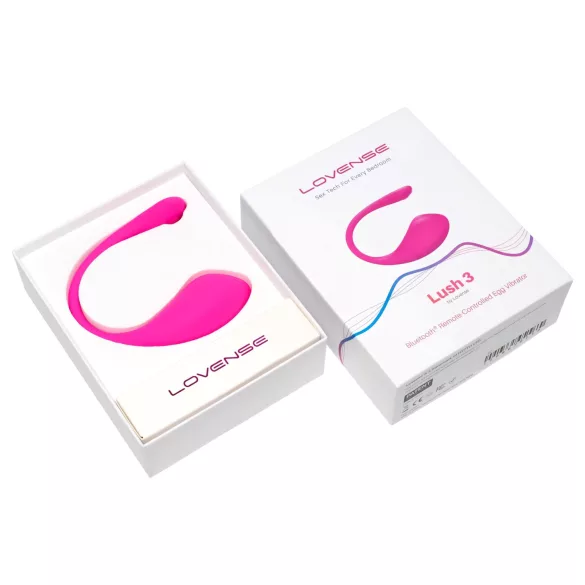 Lovense Lush 3 - App-styrt vibratorägg (rosa)