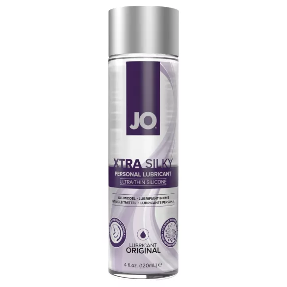 System JO Xtra Silky - silikonbaserat glidmedel med E-vitamin - 120ml