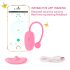 Magic Motion - vibrerande geishakulor - bluetooth styrd - rosa