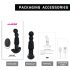 Aixiasia Abake - roterande analvibrator (svart)
