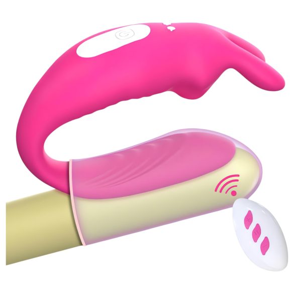 Aixiasia Hera - Batteridriven, Trådlös Parvibrator (Rosa)