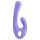 Nomi Tang Flex Bi - Uppladdningsbar vibrator med klitorisstimulerare (lila)