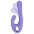 Nomi Tang Flex Bi - Uppladdningsbar vibrator med klitorisstimulerare (lila)