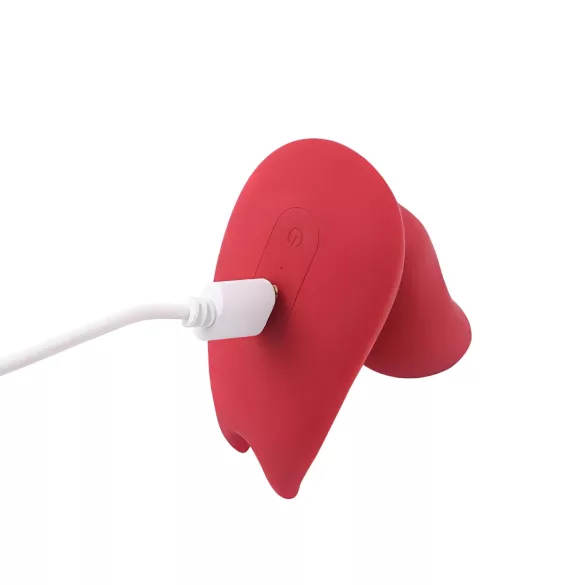 Magic Motion Umi - bärbar appstyrd insättbar vibrator (röd)