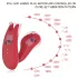Magic Motion Umi - bärbar appstyrd insättbar vibrator (röd)