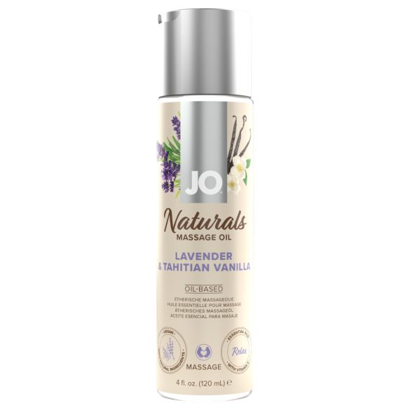 System JO - Massageolja Lavendel-Vanilj (120ml)