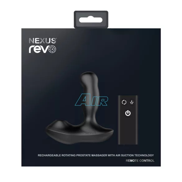 Nexus Revo Air - roterande prostatavibrator - svart