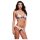 Baci - Blommig spets-BH-set + öppen trosa - M/L