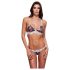 Baci - Blommig spetsbehå set - M/L