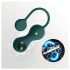 Magic Motion Crystal Duo - smart geishakulor set - (grön)