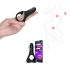 Magic Motion Rise - smart, uppladdningsbar vibreringspenisring (svart)