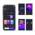Magic Motion Rise - smart, uppladdningsbar vibreringspenisring (svart)