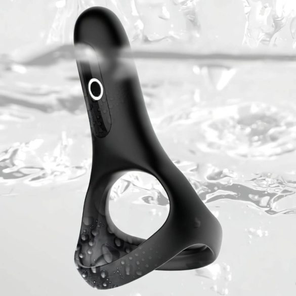 Magic Motion Rise - vibratorring med app - uppladdningsbar - svart