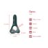 Magic Motion Rise - smart, uppladdningsbar vibratorring (grön)